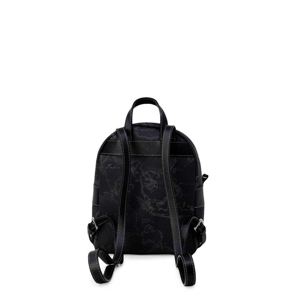 Alviero Martini Prima Classe Black Leather Backpack | Regal Royce