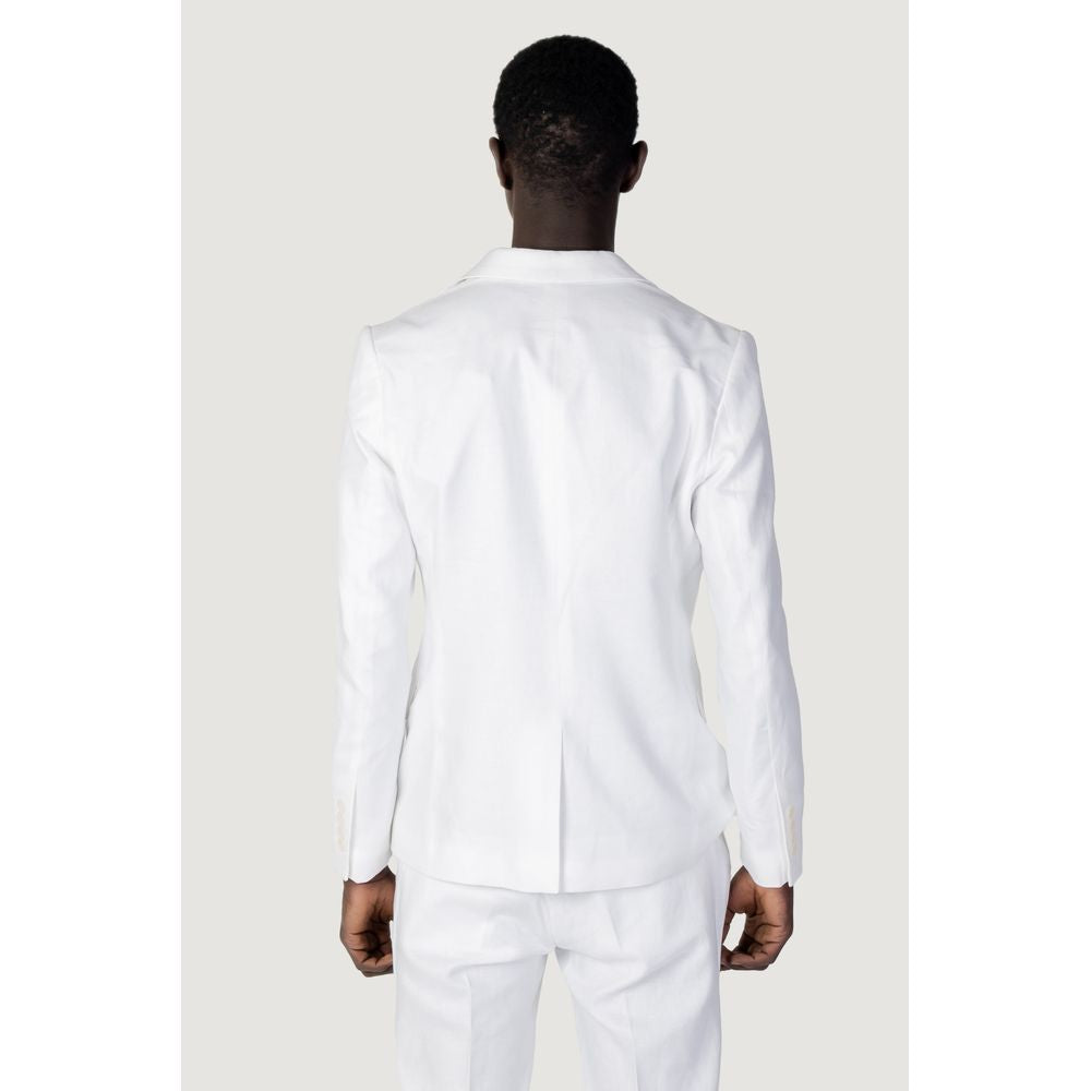Antony Morato White Linen Blazer | Regal Royce