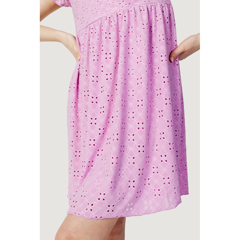 Jacqueline De Yong Multicolor Polyethylene Short Dress