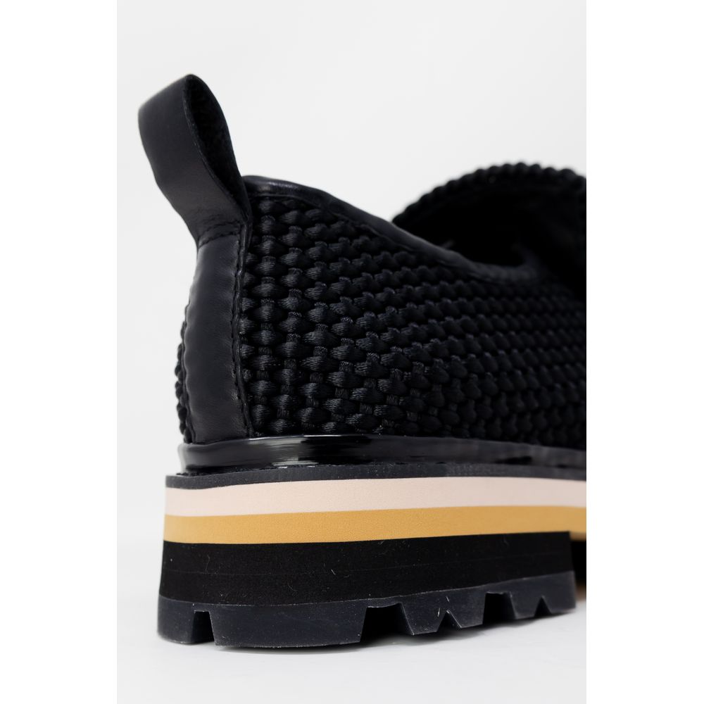 ASH Black Leather Platform Pumps | Regal Royce