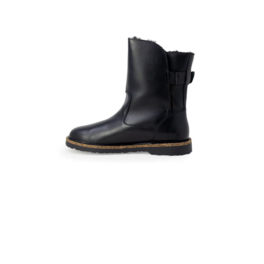 Birkenstock Black Leather Ankle Boots | Regal Royce