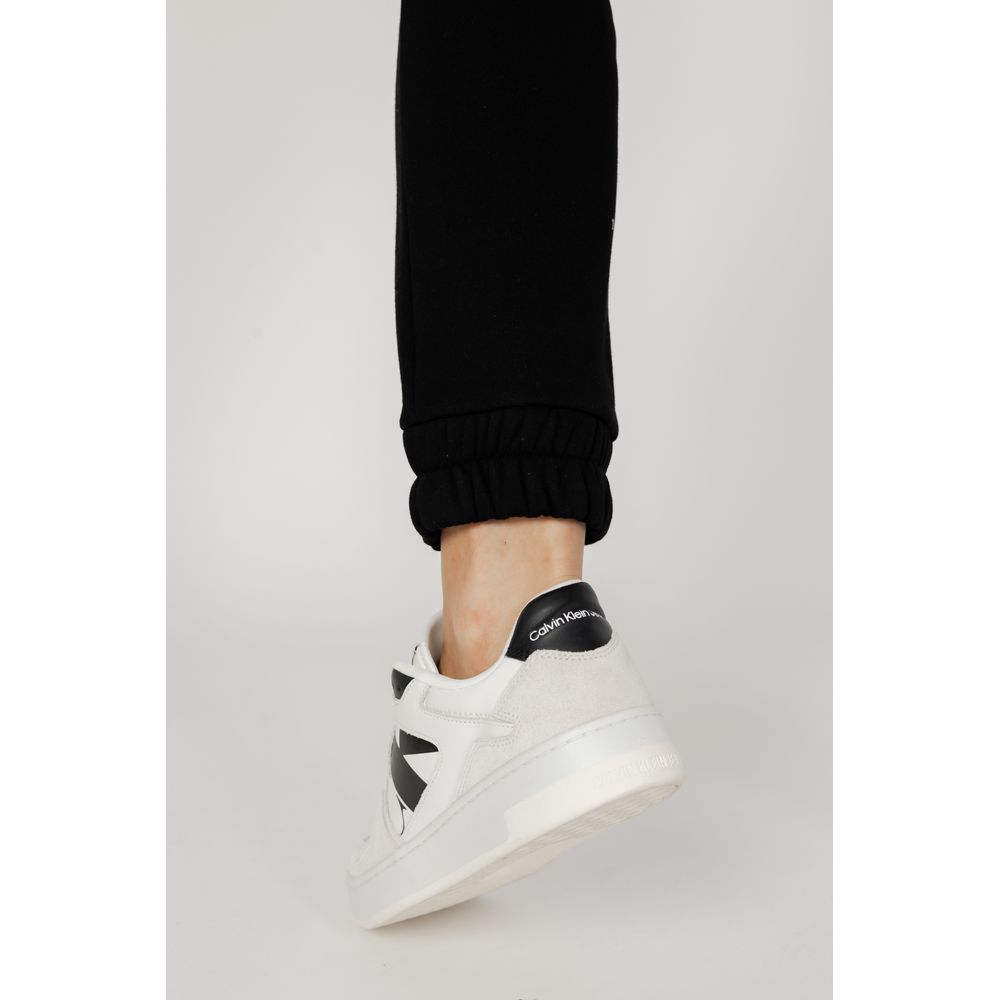 Blauer Black Cotton Joggers (Workout Pants) | Regal Royce