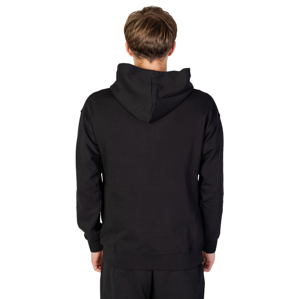 Underclub Black Cotton Hoodie | Regal Royce