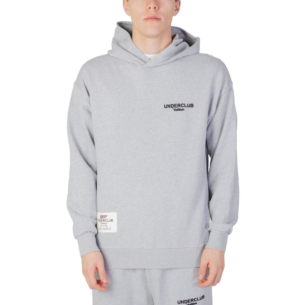Underclub Gray Cotton Hoodie | Regal Royce