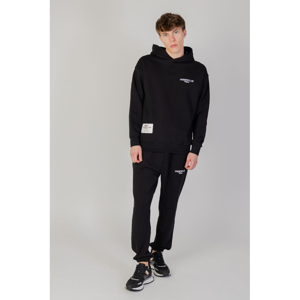 Underclub Black Cotton Hoodie | Regal Royce