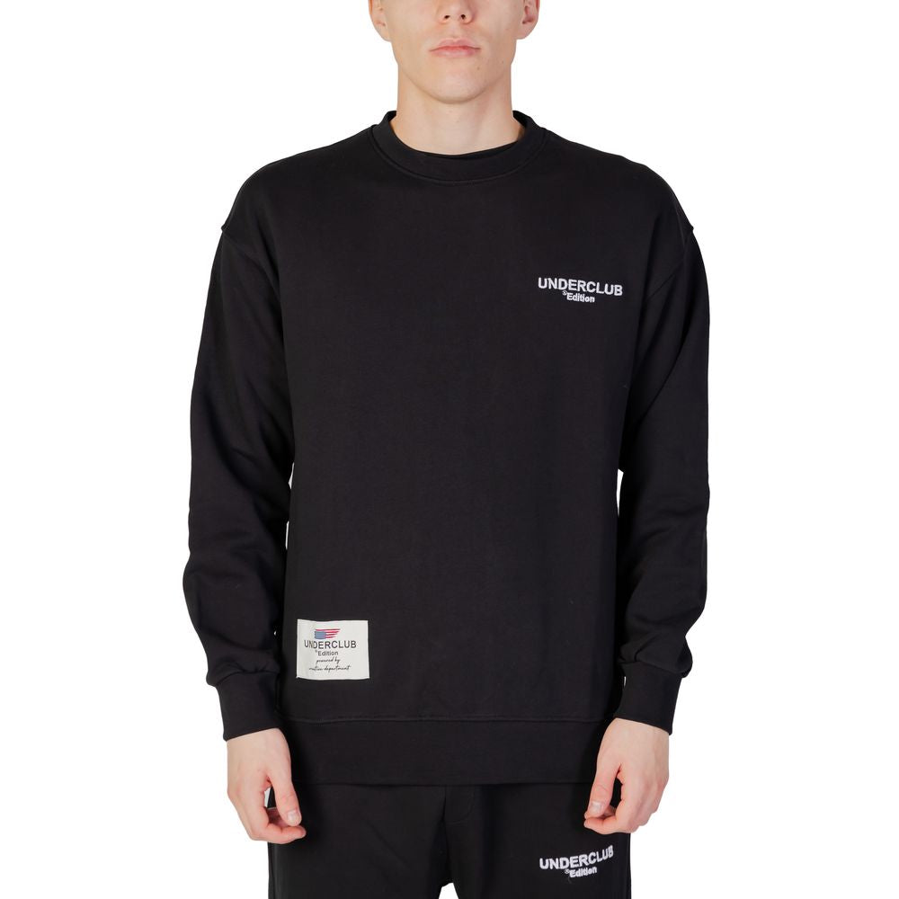 Underclub Black Cotton Sweatshirt | Regal Royce
