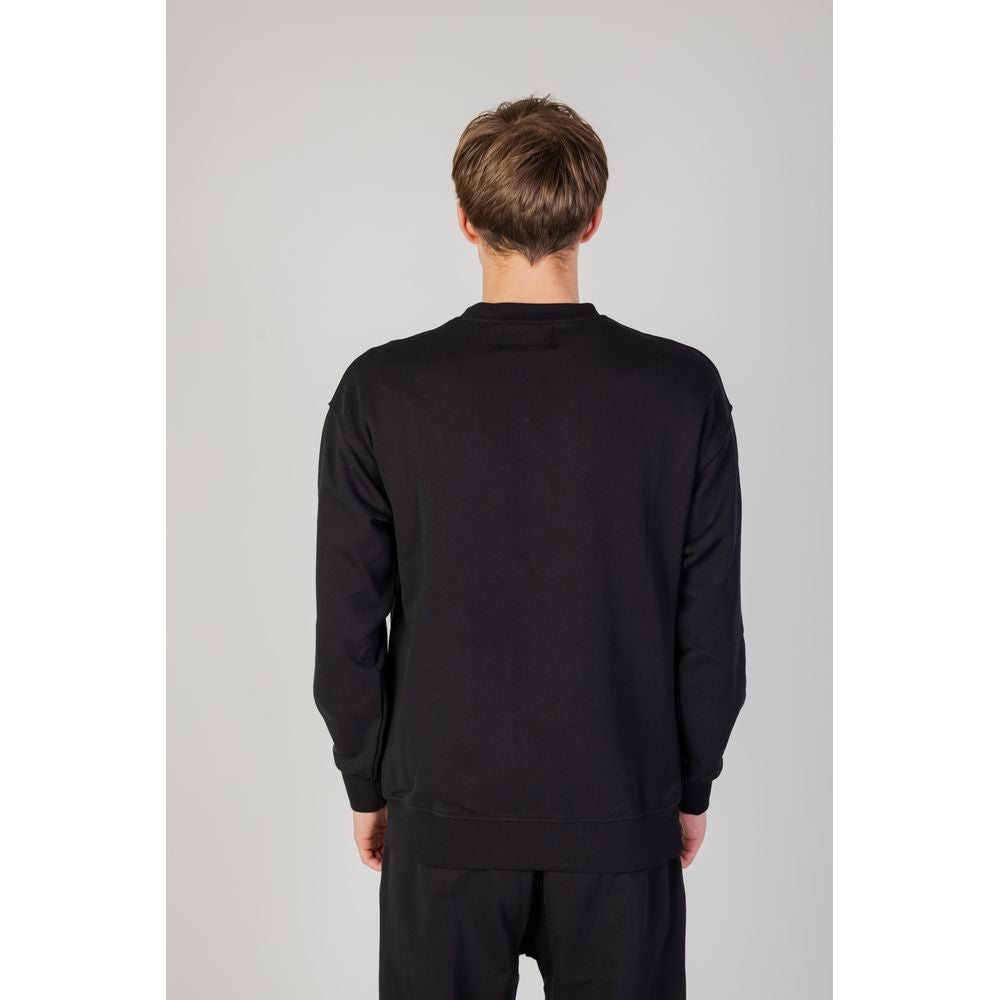Underclub Black Cotton Sweatshirt | Regal Royce