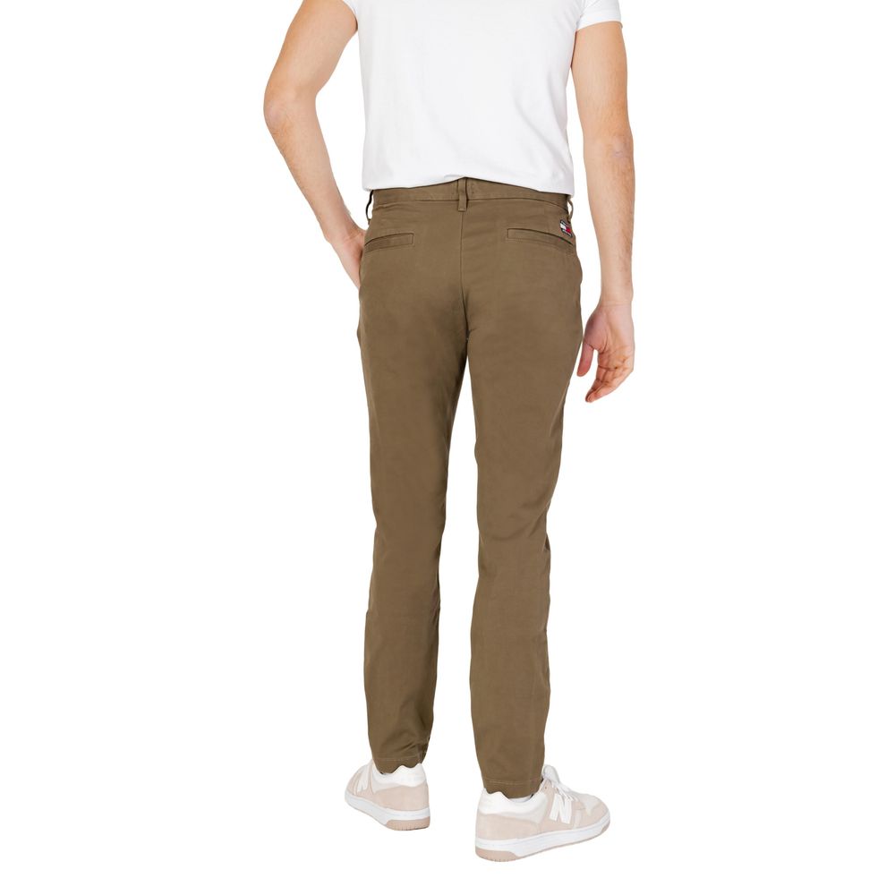 Tommy Hilfiger Jeans Green Organic Cotton Chino Pants | Regal Royce