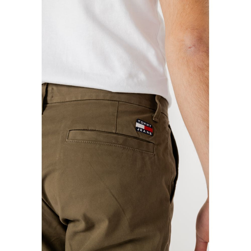 Tommy Hilfiger Jeans Green Organic Cotton Chino Pants | Regal Royce