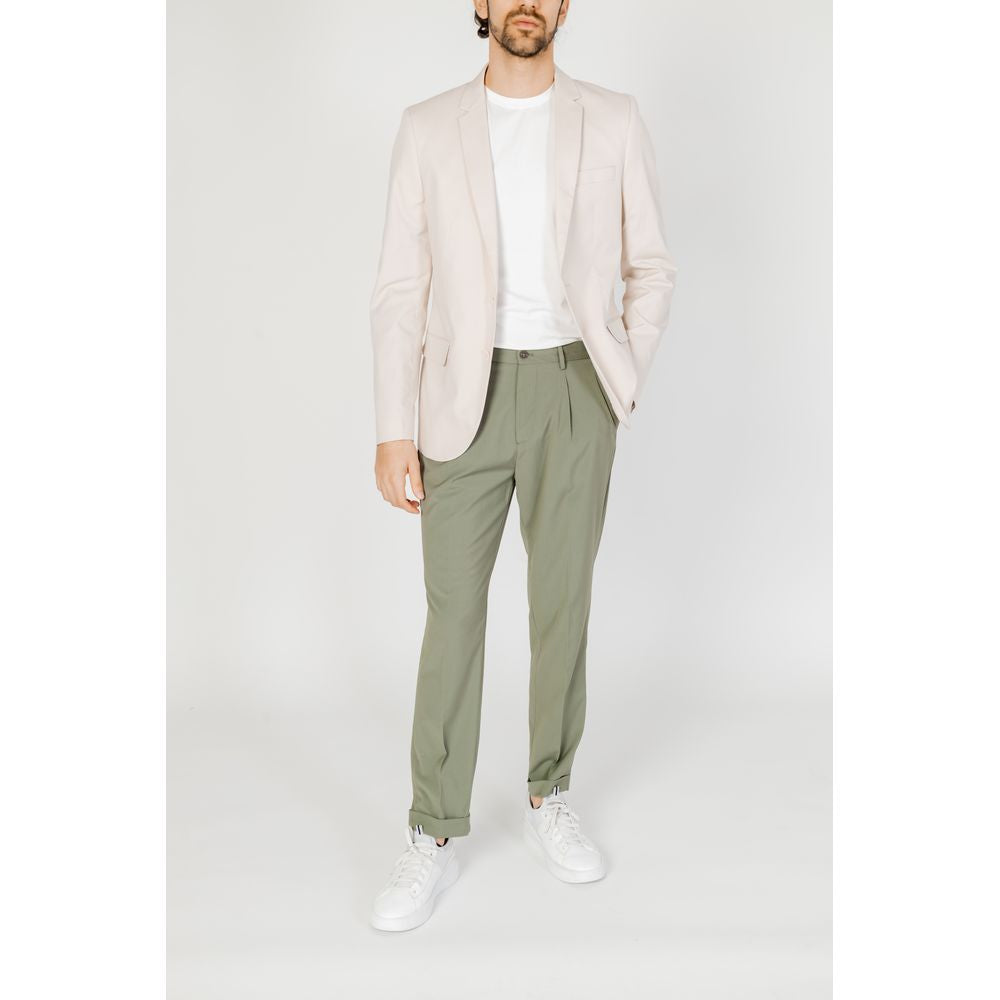 Antony Morato Cream Cotton Blazer | Regal Royce