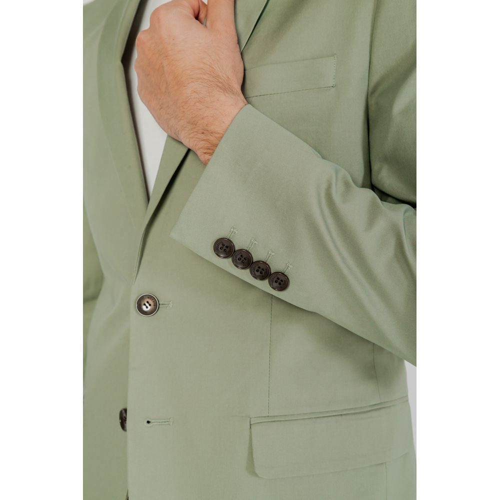 Antony Morato Green Cotton Blazer | Regal Royce