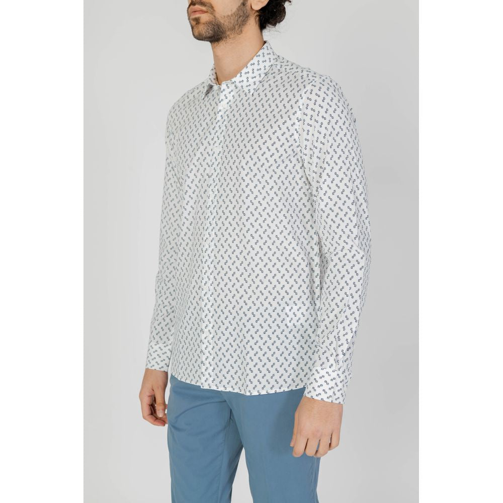Antony Morato White Viscose Shirt | Regal Royce