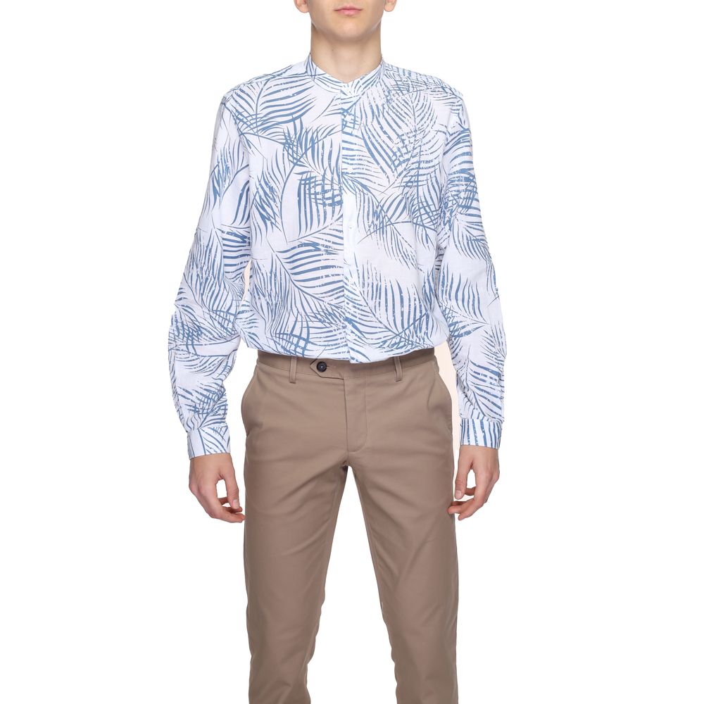 Antony Morato Blue Cotton Shirt | Regal Royce