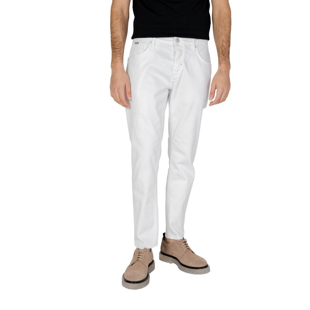 Antony Morato White Cotton Skinny Jeans | Regal Royce
