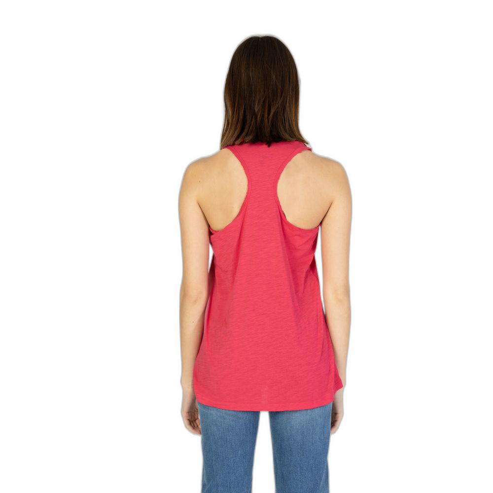 Blauer Pink Cotton Tank Tops | Regal Royce