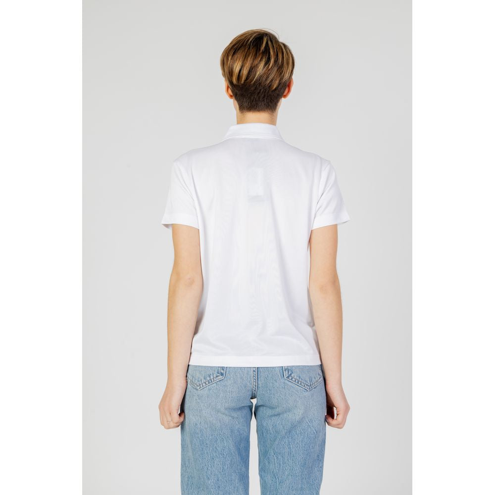 Blauer White Polyester T-Shirt | Regal Royce