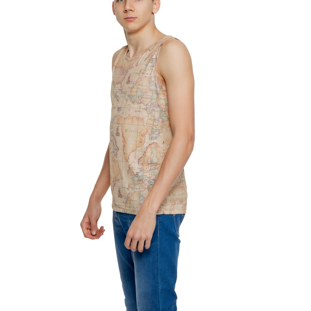 Alviero Martini Prima Classe Beige Polyester Tank Tops | Regal Royce