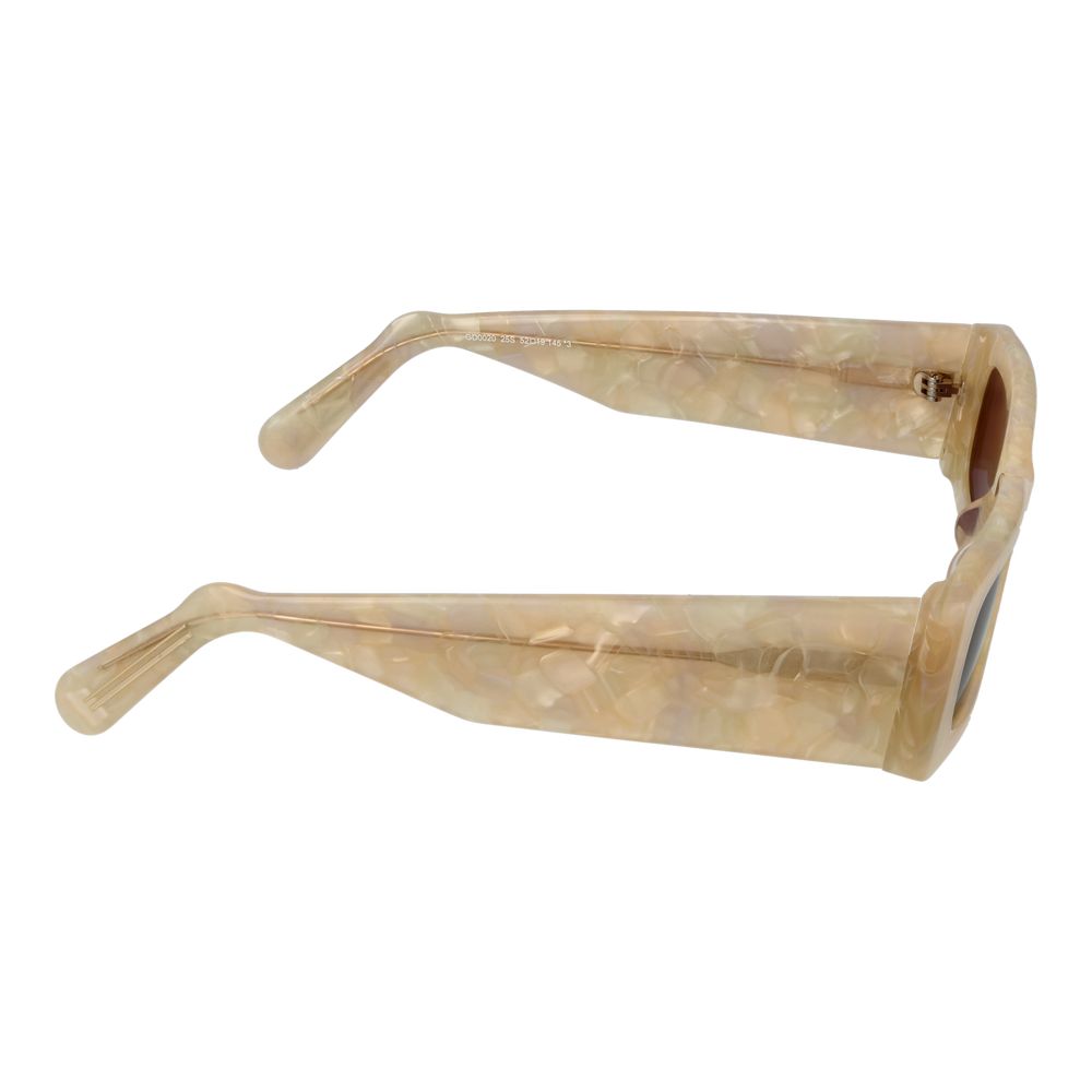GCDS Cream Plastic Sunglasses | Regal Royce