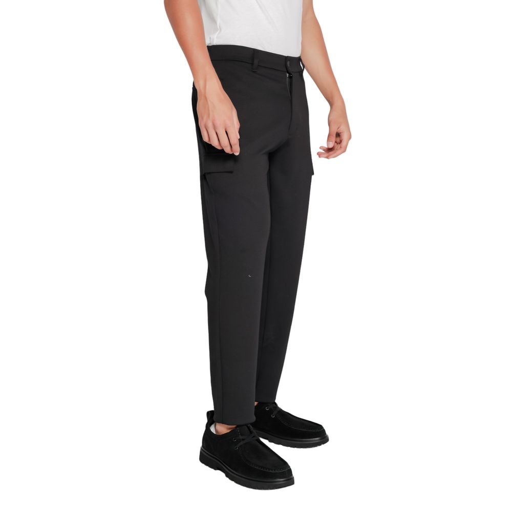 Calvin Klein Black Recycled Polyester Joggers (Workout Pants) | Regal Royce