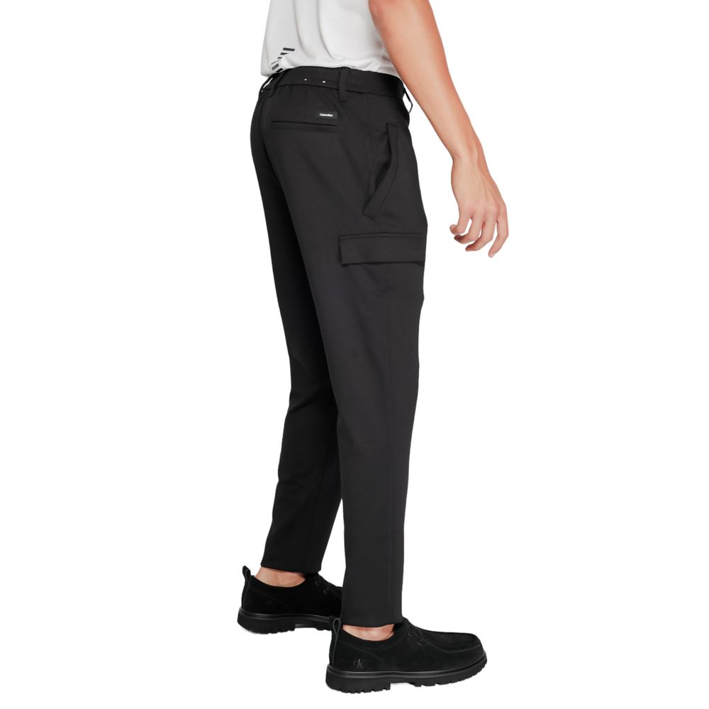 Calvin Klein Black Recycled Polyester Joggers (Workout Pants) | Regal Royce