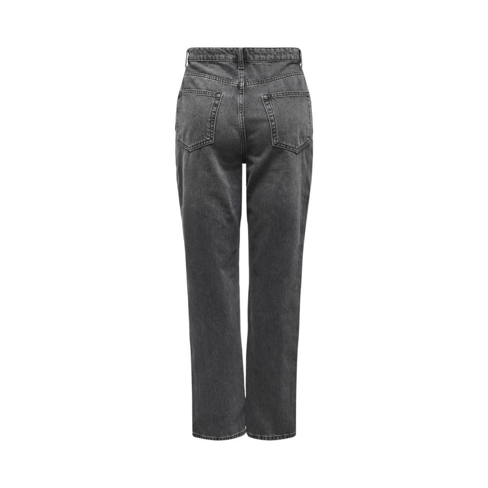 Only Gray Cotton Mom Jeans | Regal Royce