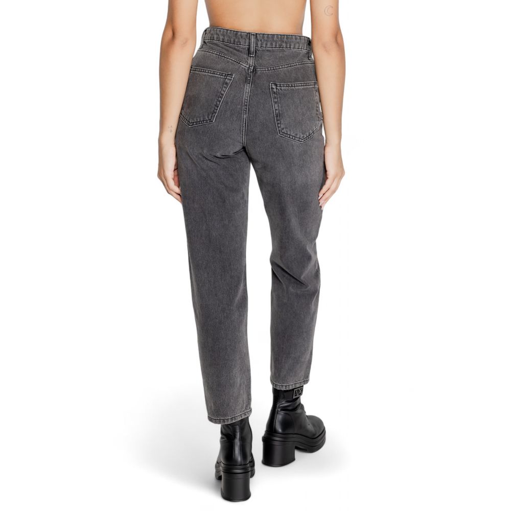 Only Gray Cotton Mom Jeans | Regal Royce