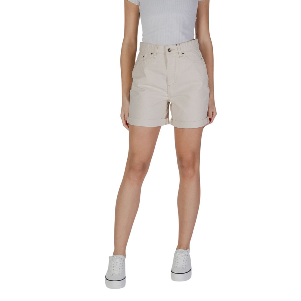 B.Young Beige Cotton Shorts | Regal Royce