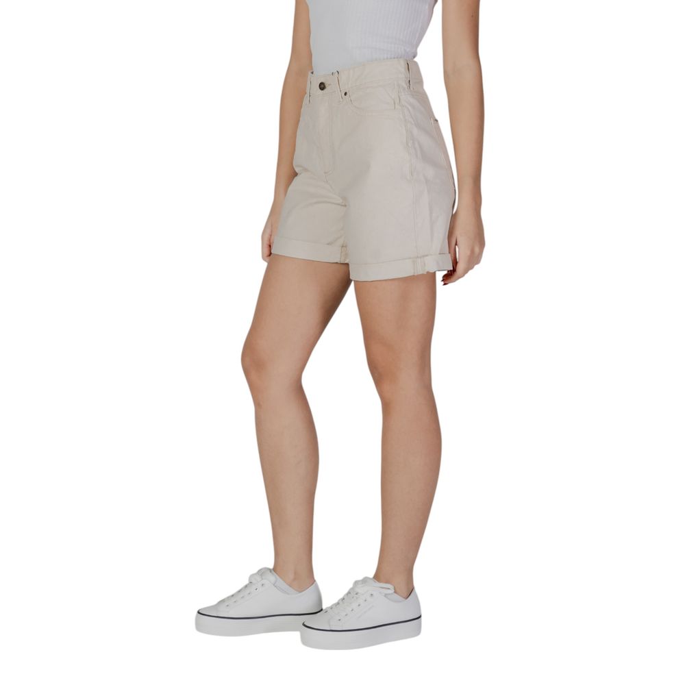 B.Young Beige Cotton Shorts | Regal Royce