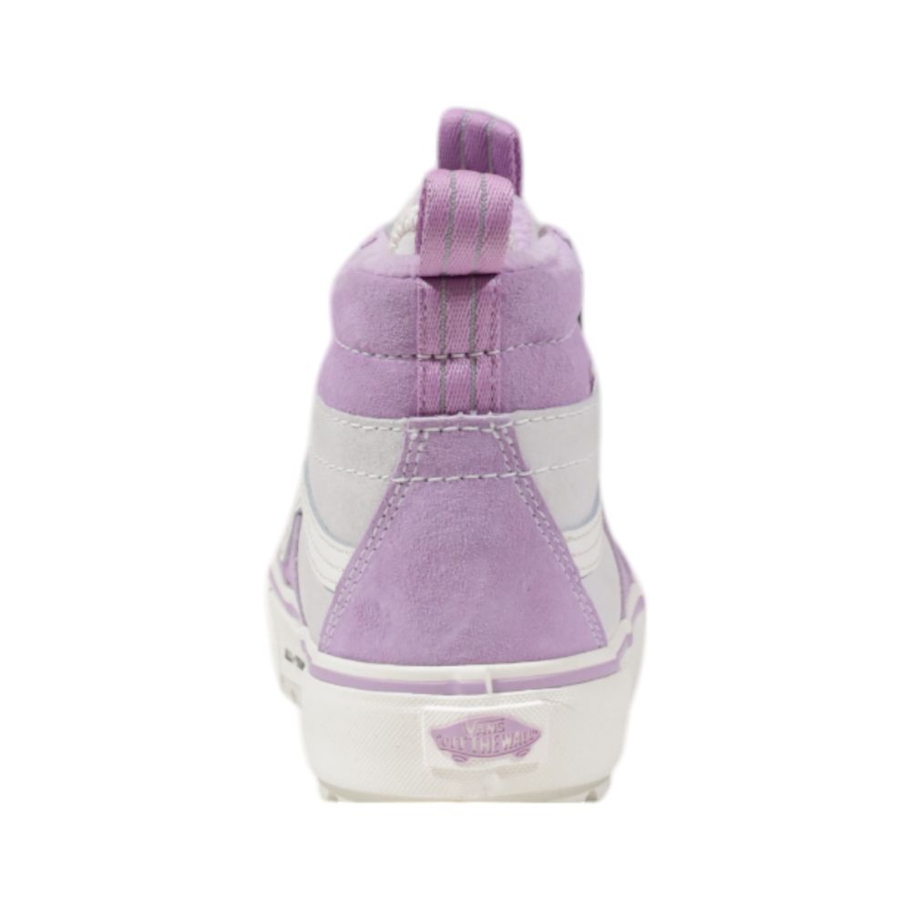 Vans Purple Leather High Top Sneakers | Regal Royce