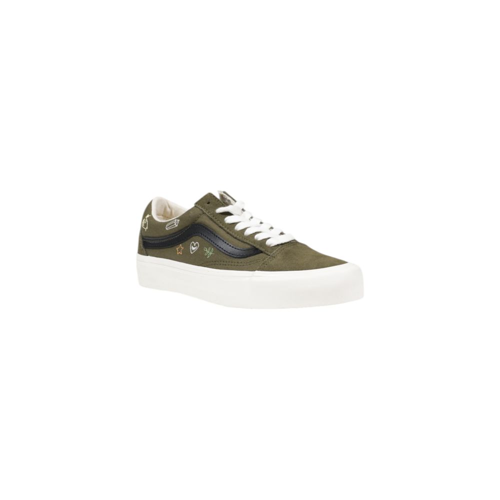 Vans Green Leather Low Top Sneakers | Regal Royce