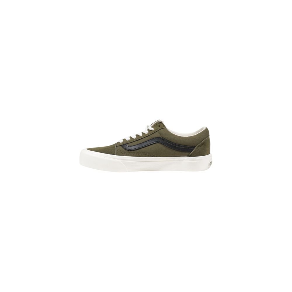 Vans Green Leather Low Top Sneakers | Regal Royce