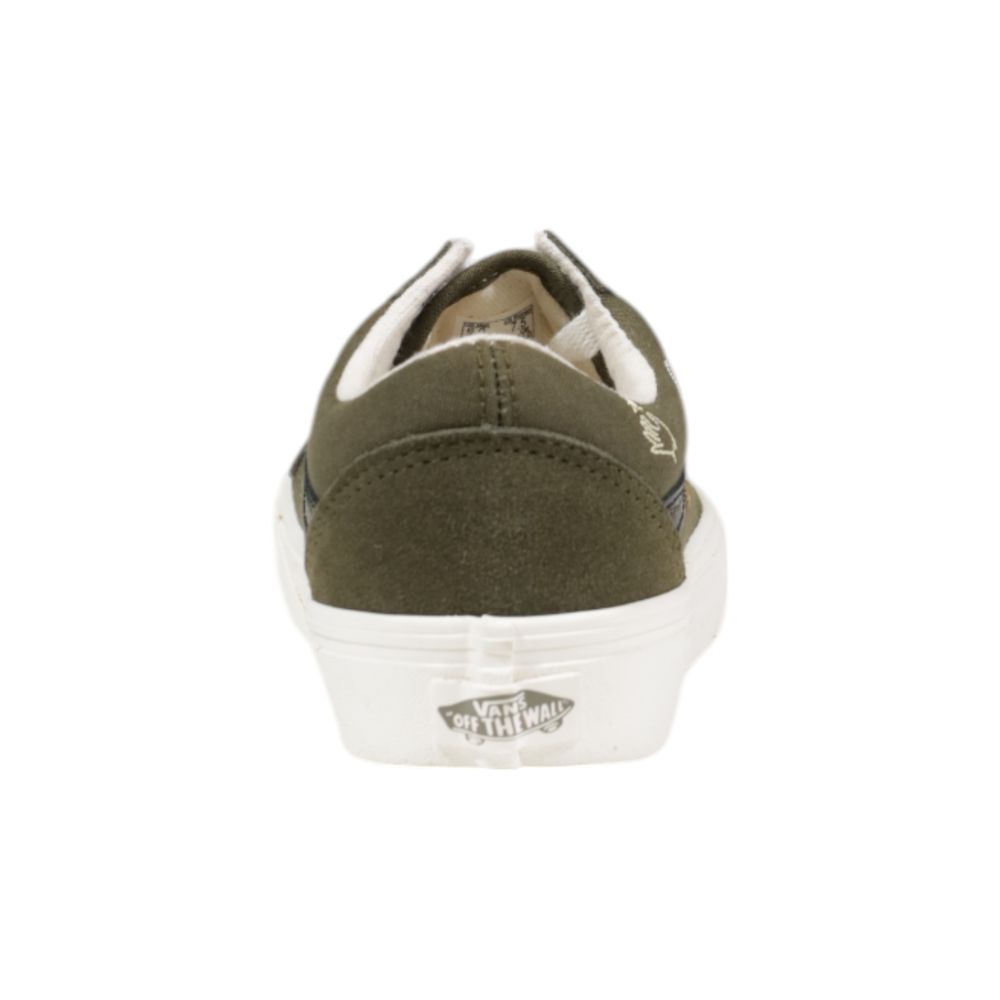 Vans Green Leather Low Top Sneakers | Regal Royce