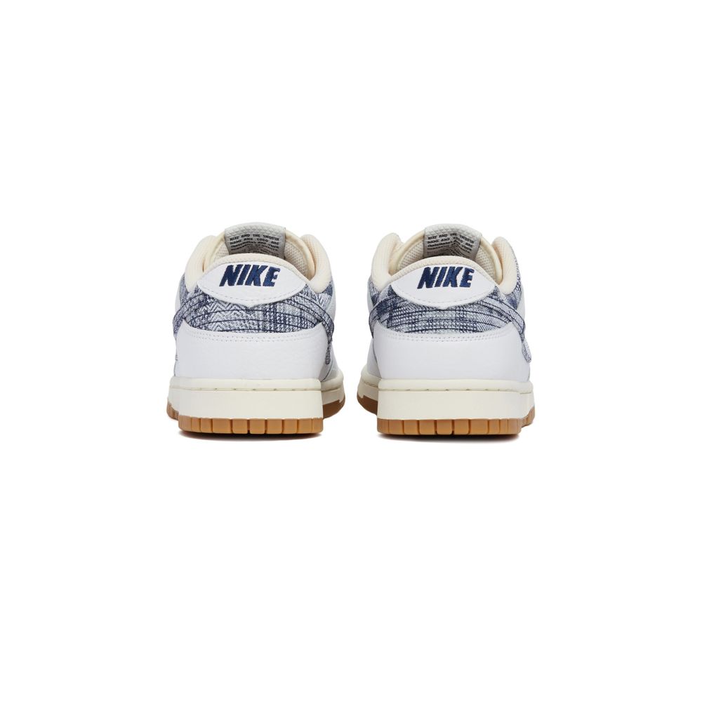 Nike Blue Leather Low Top Sneakers | Regal Royce