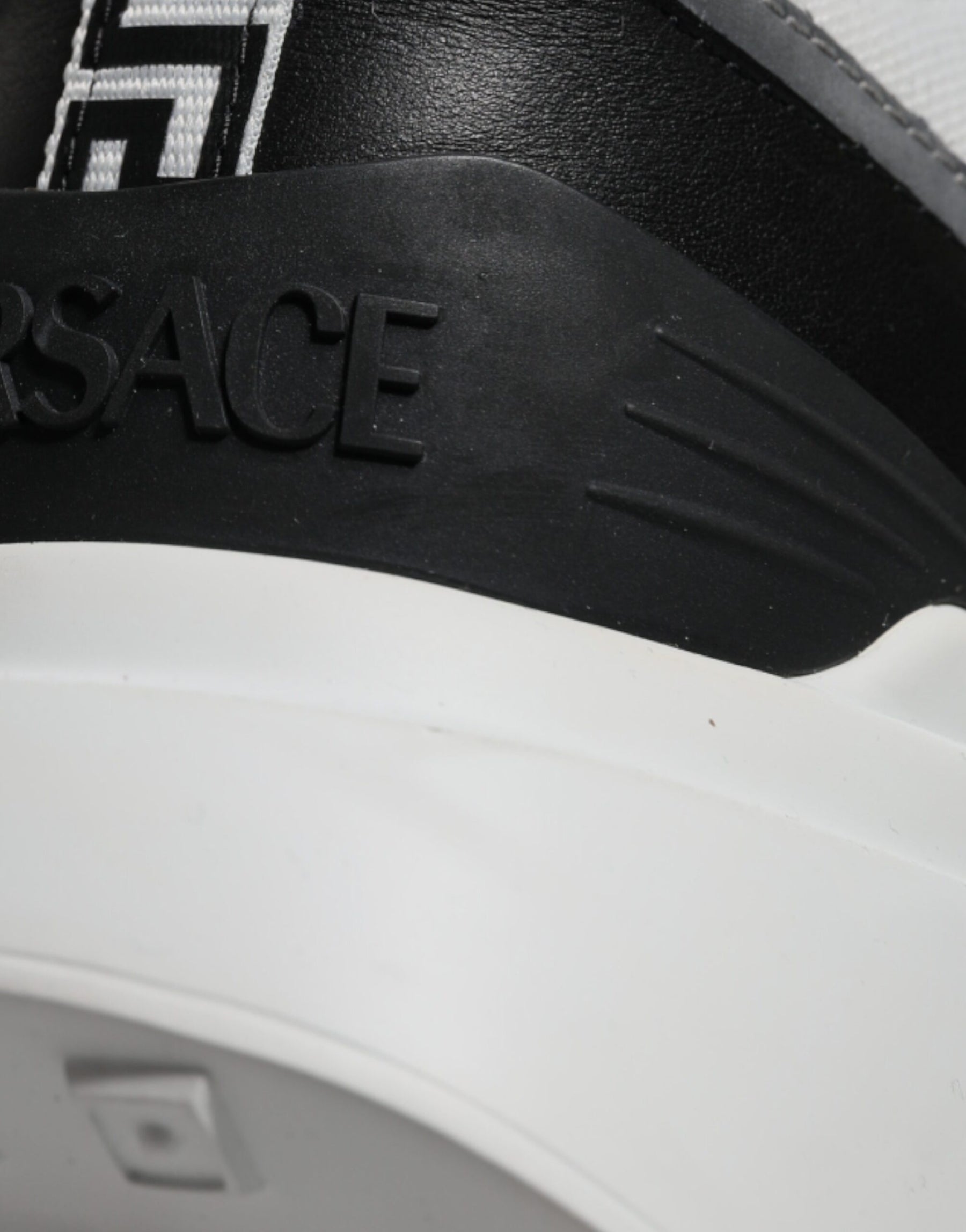 Versace Multicolor Canvas Quad Fabric Medusa Low Top Sneakers Shoes | Regal Royce