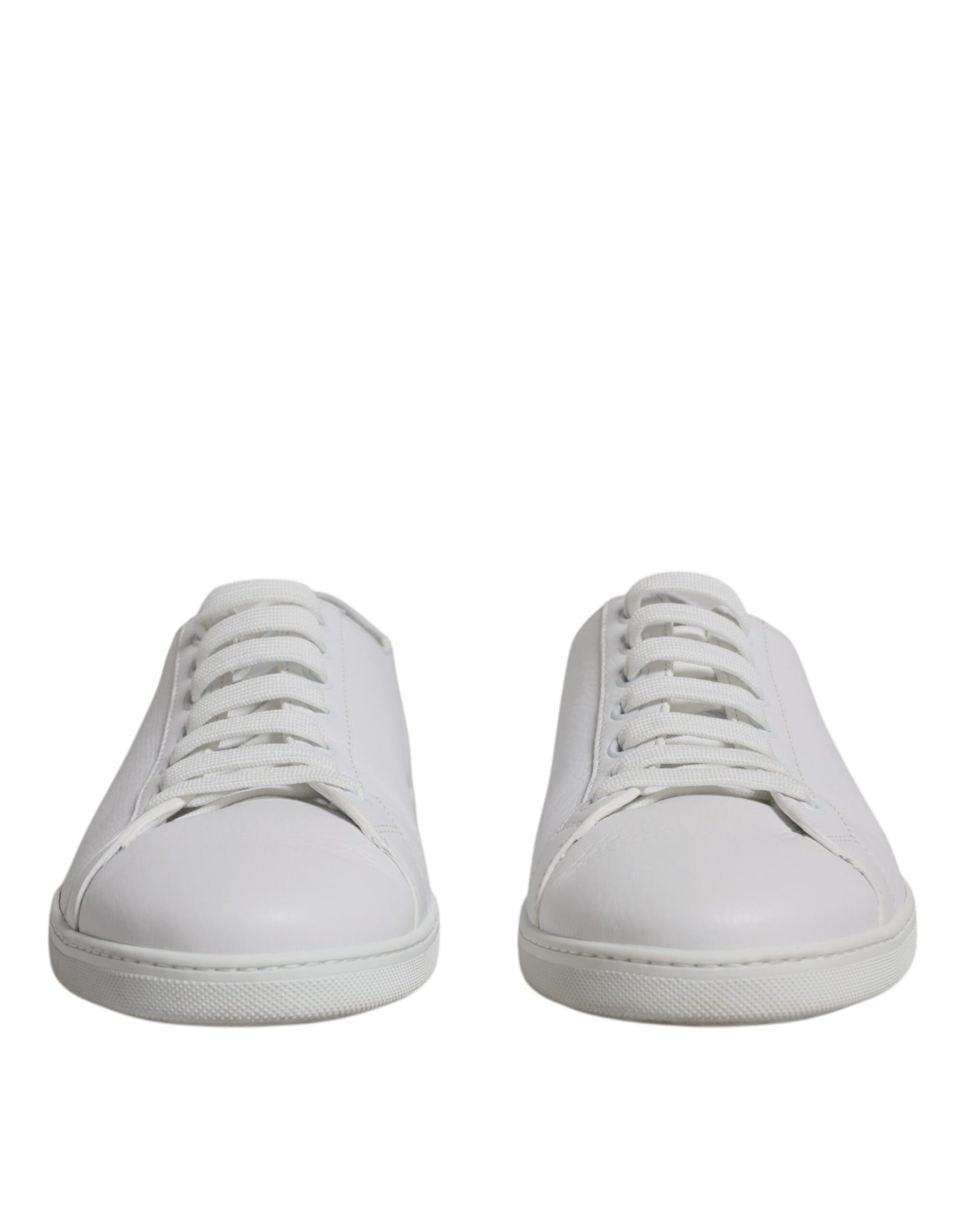 Dolce & Gabbana White Low Top Men Saint Tropez Sneakers Shoes | Regal Royce