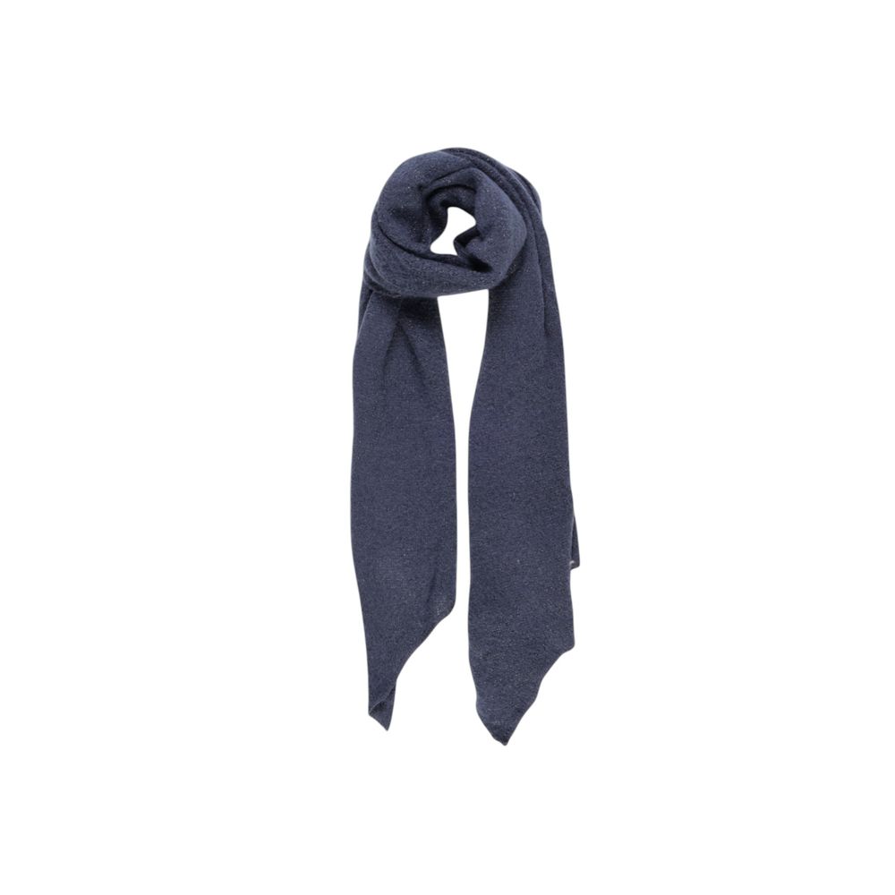 Pieces Blue Recycled Polyester Scarf | Regal Royce