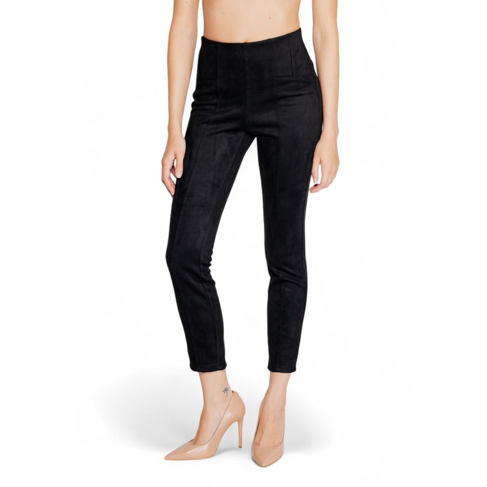 Street One Black Polyester Leggings