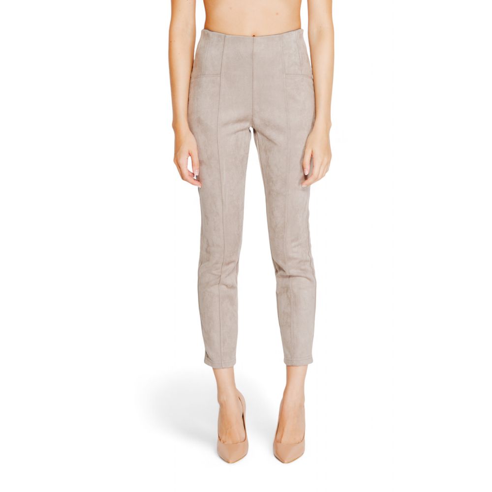 Street One Gray Polyester Leggings | Regal Royce