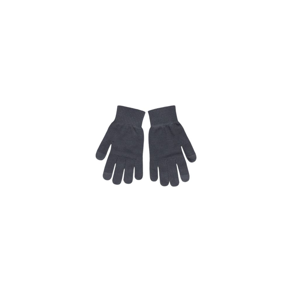 Pieces Gray Recycled Polyester Gloves | Regal Royce