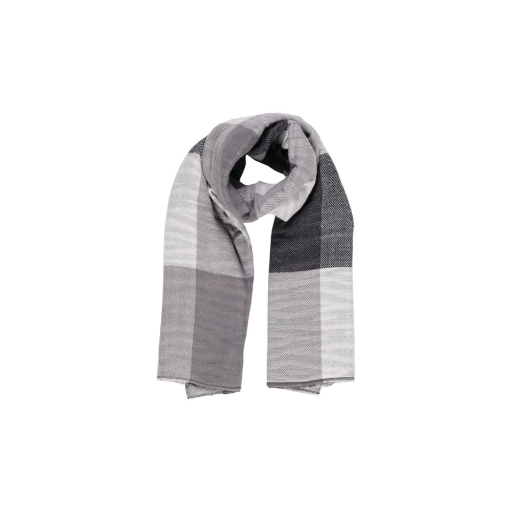 Pieces Black Recycled Polyester Scarf | Regal Royce