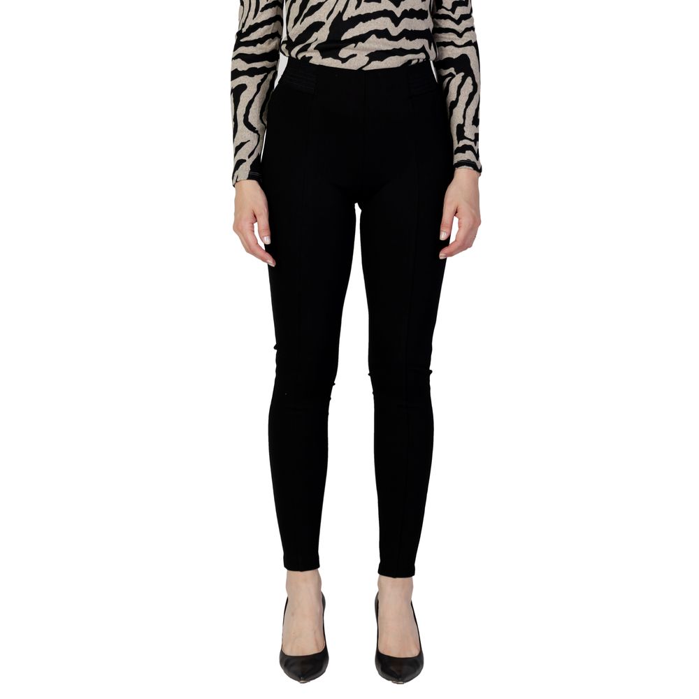 Only Black Viscose Leggings | Regal Royce