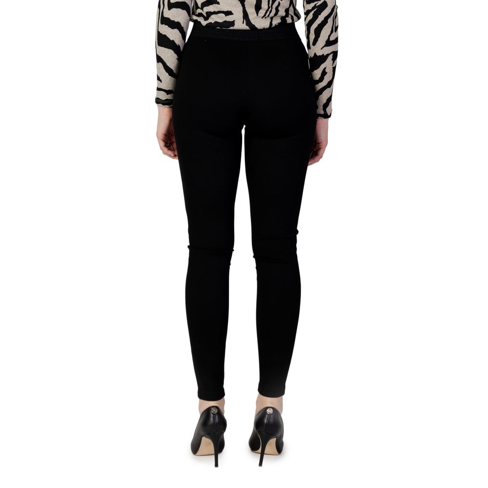 Only Black Viscose Leggings | Regal Royce
