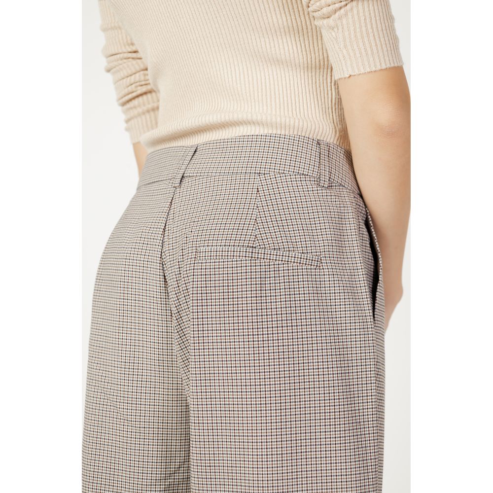 Only Beige Polyester Cargo Pants | Regal Royce