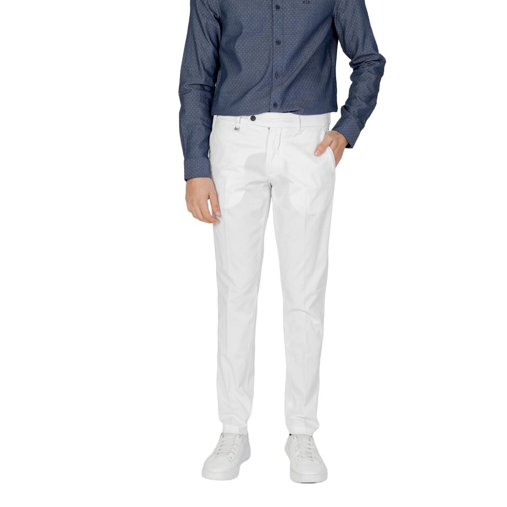 Antony Morato Beige Cotton Skinny Pants | Regal Royce