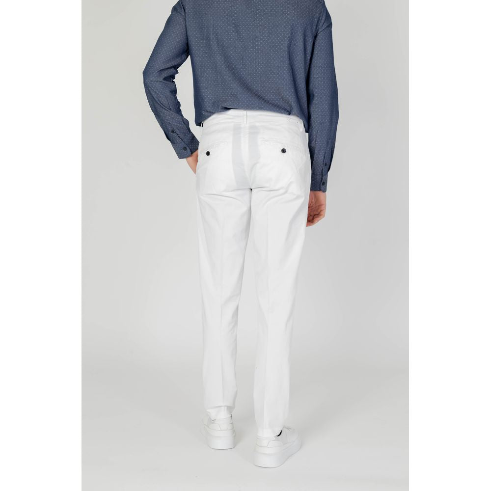 Antony Morato Beige Cotton Skinny Pants | Regal Royce