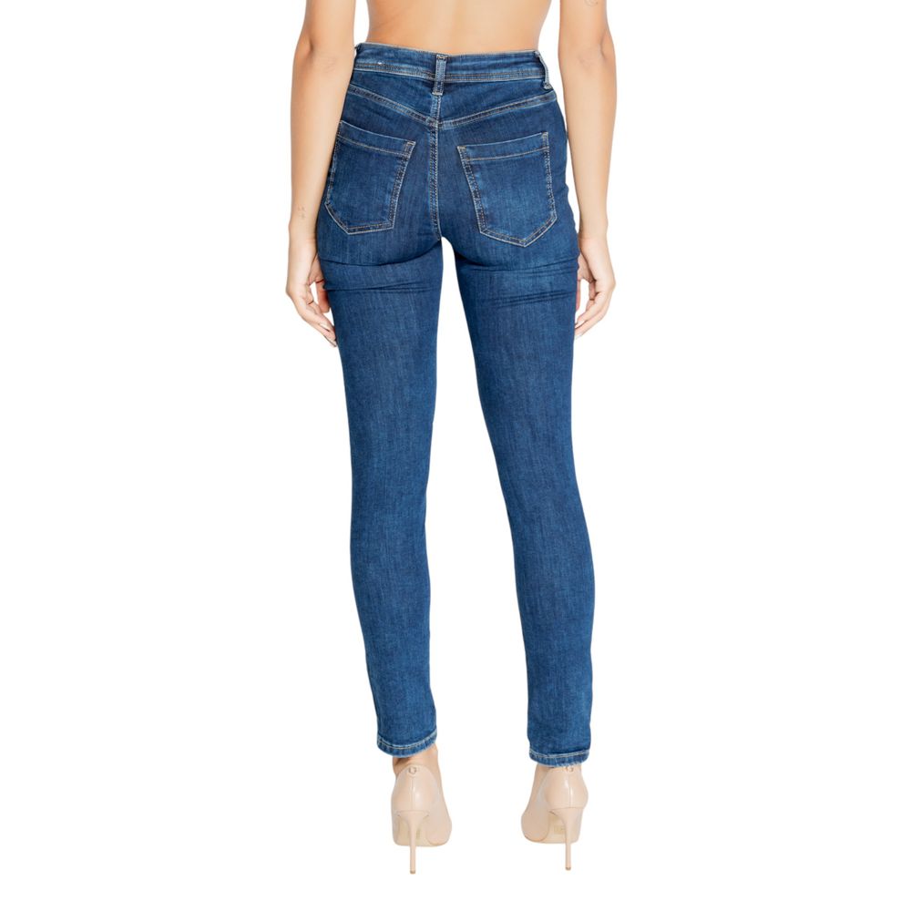 Street One Blue Cotton Mom Jeans | Regal Royce
