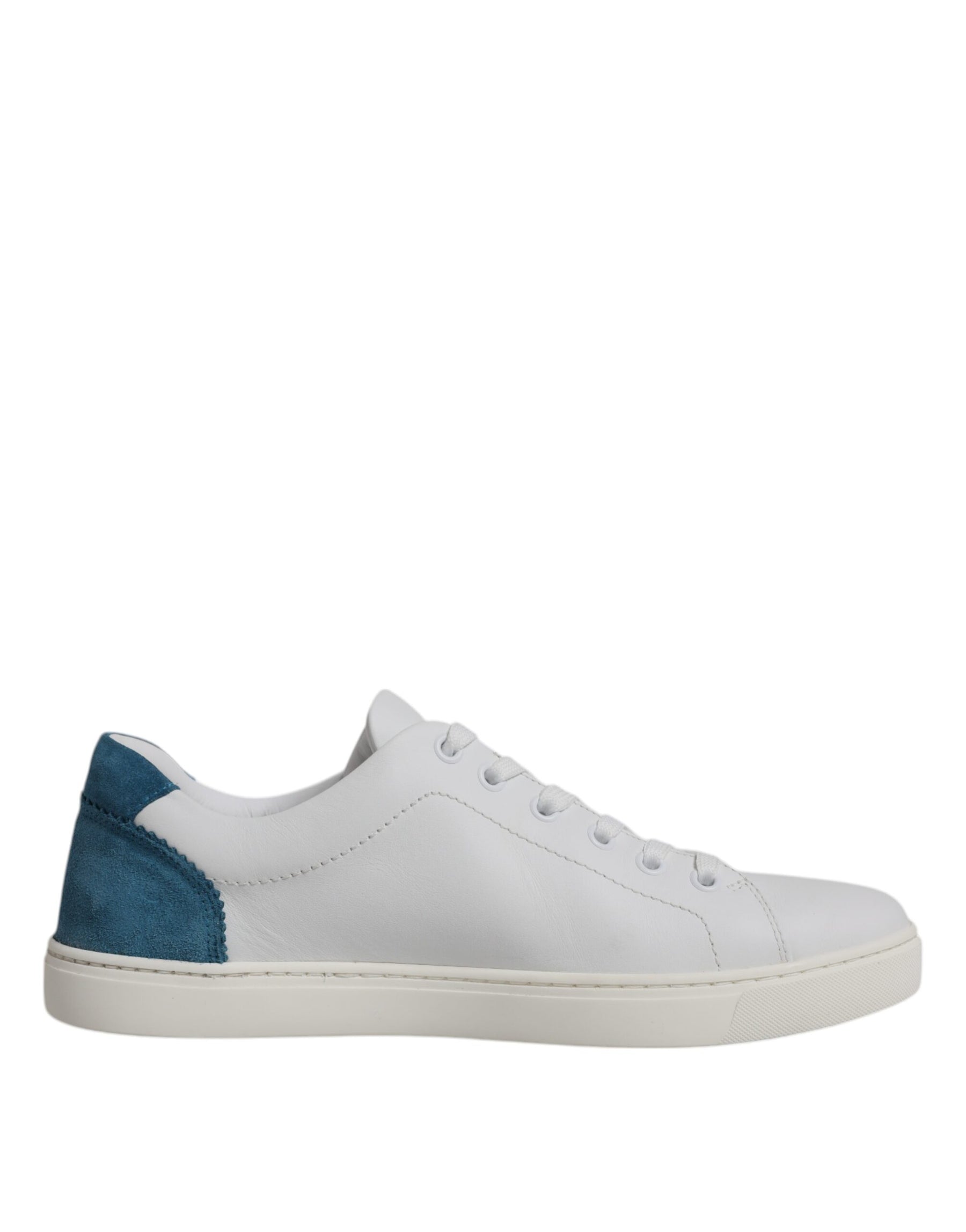 Dolce & Gabbana White London Calf Leather Sneakers Shoes | Regal Royce
