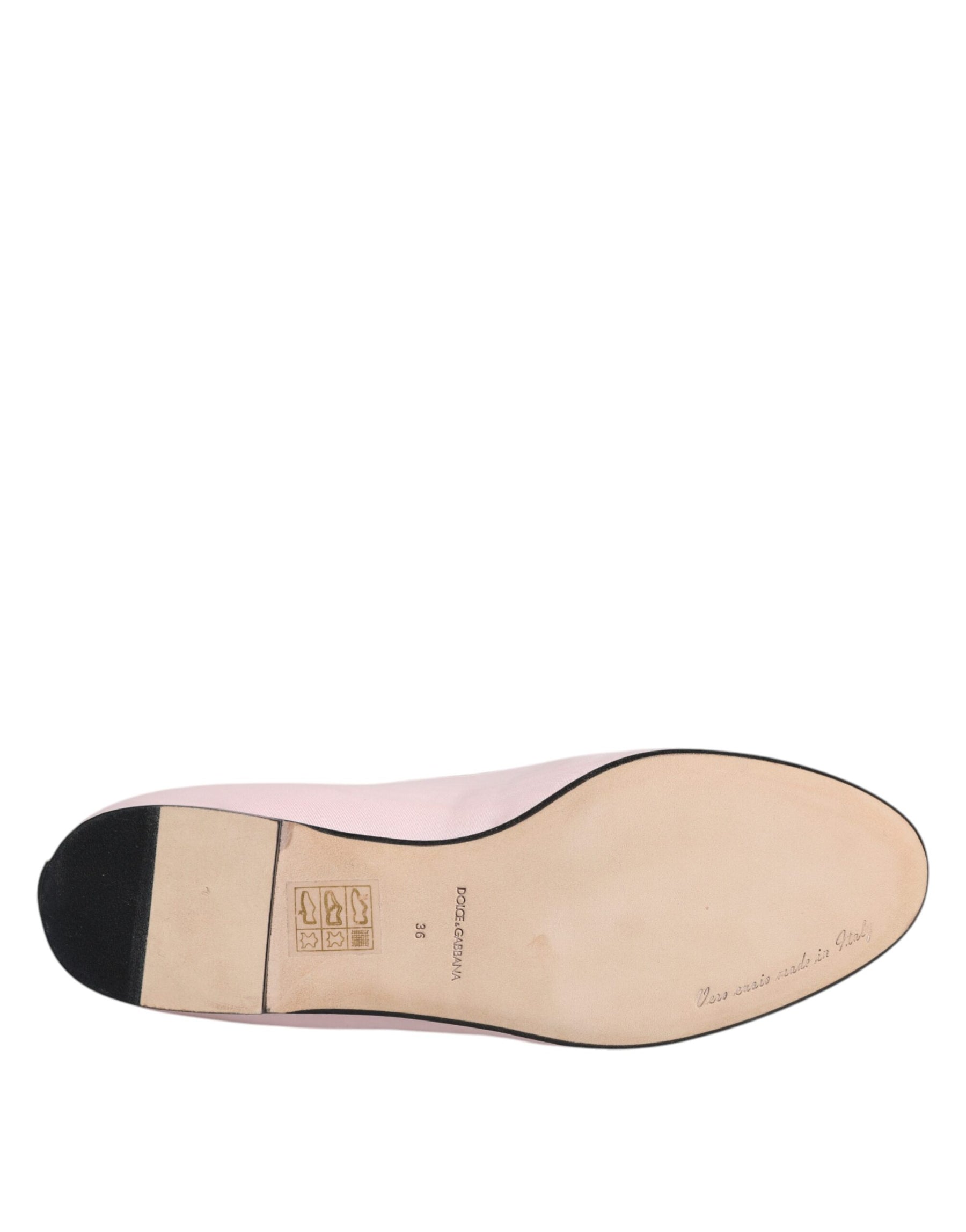 Dolce & Gabbana Light Pink Velvet Slip On Loafers Flats Shoes | Regal Royce