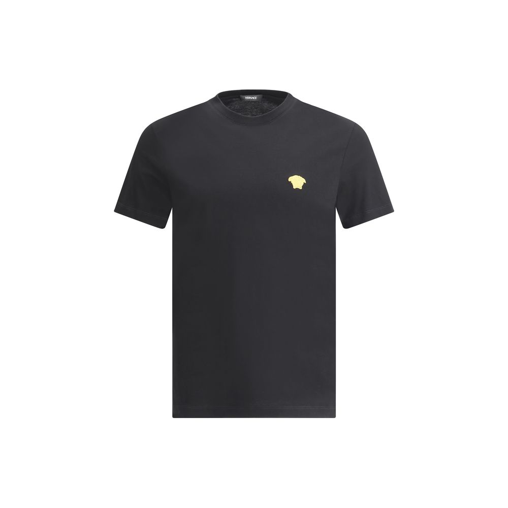Versace Black Cotton T-Shirt | Regal Royce