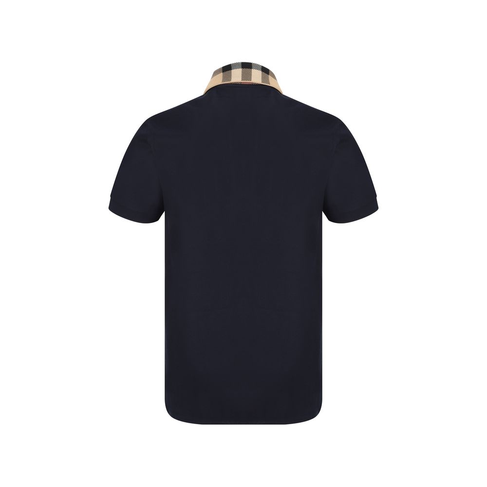 Burberry Blue Cotton Polo Shirt | Regal Royce